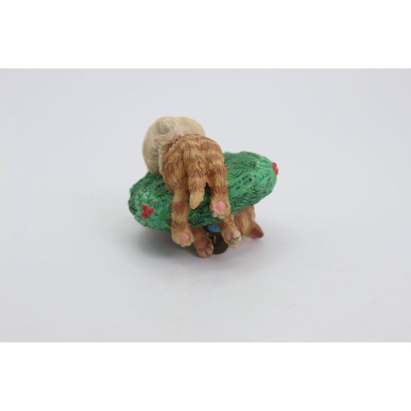 1996 Carlton Cards Merry Mischief Ornament • First in Series • Cats in Wreath • - Picture 12 of 13